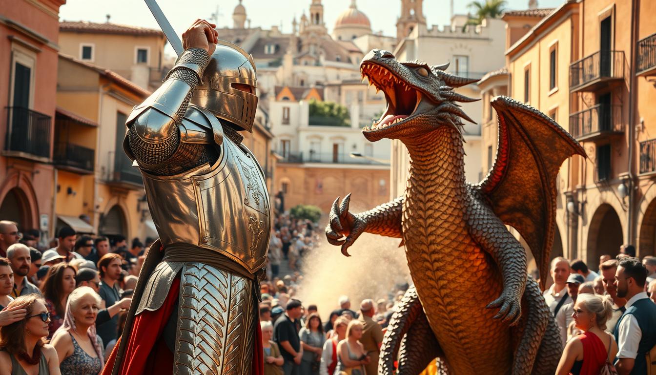 Sant Jordi and the Dragon: The Catalan Tale