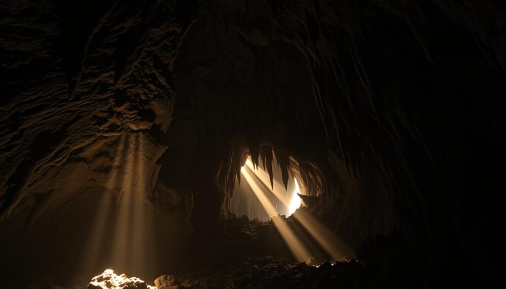 lava tube interior