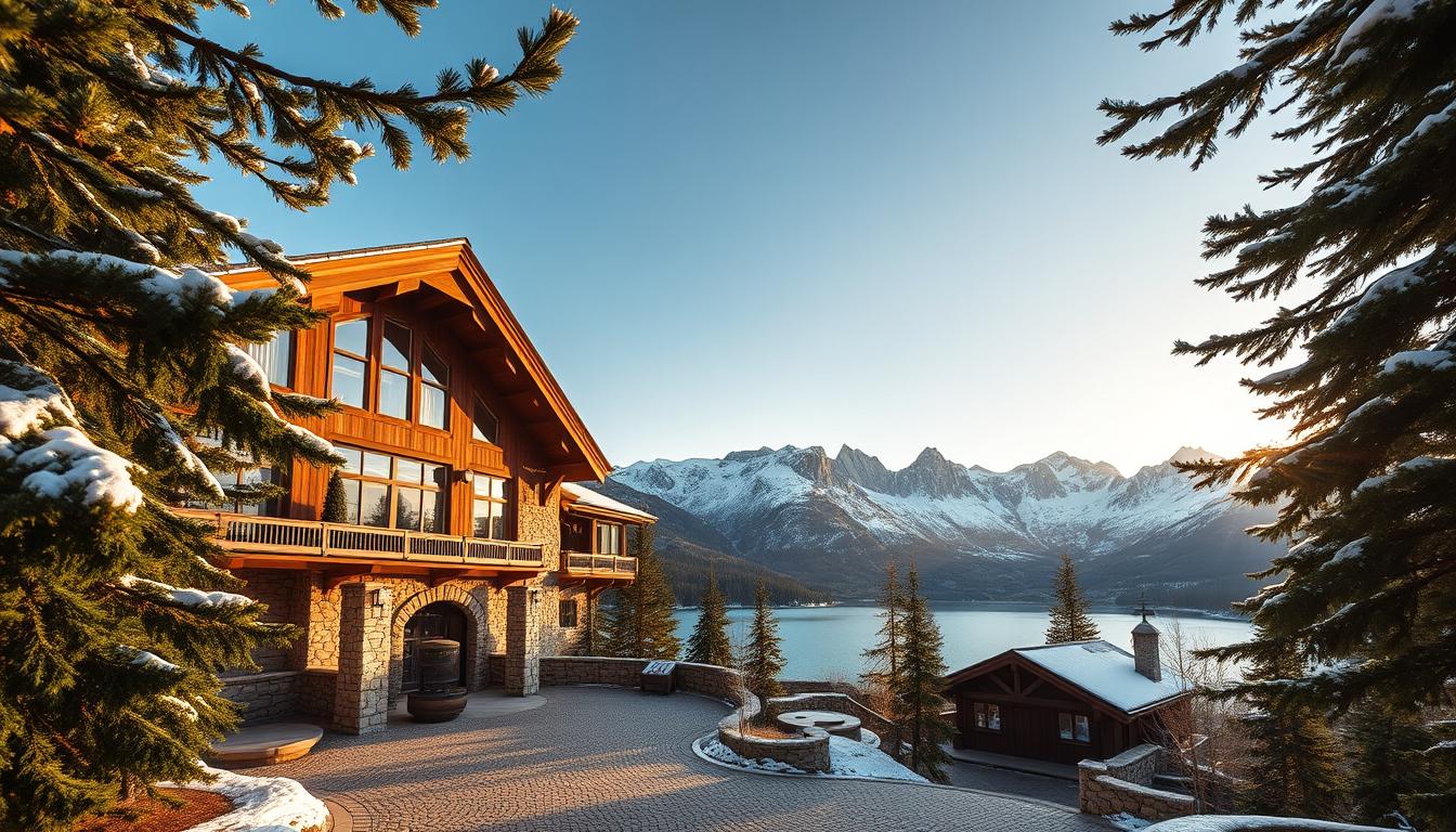 luxury mountain lodges spain