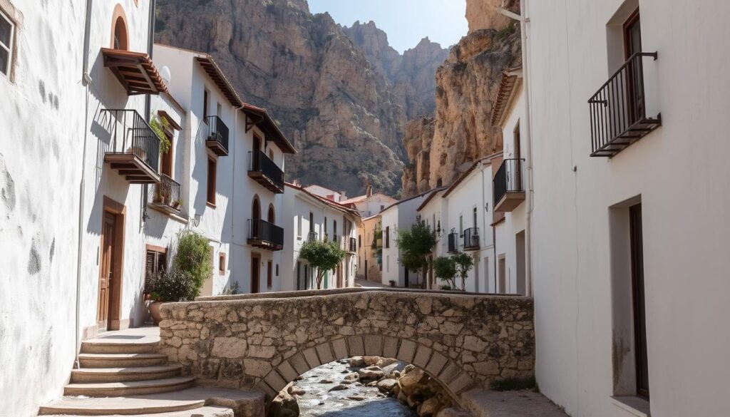 setenil las bodegas streets